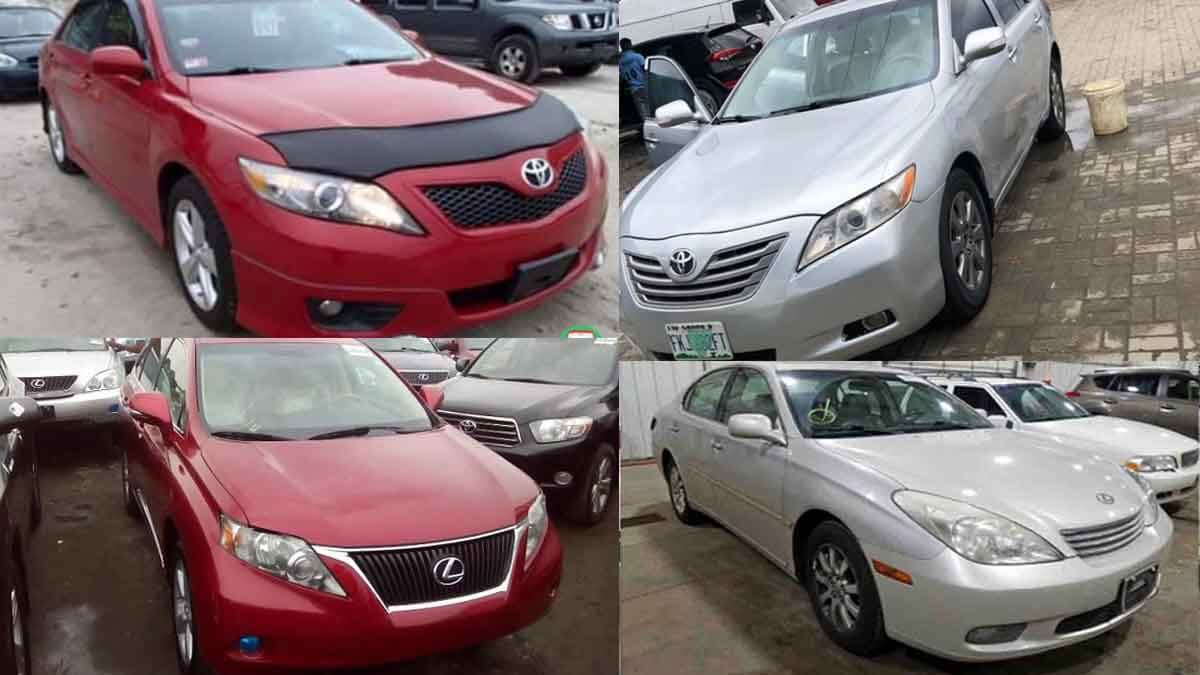 Latest Prices of Tokunbo Cars in Nigeria