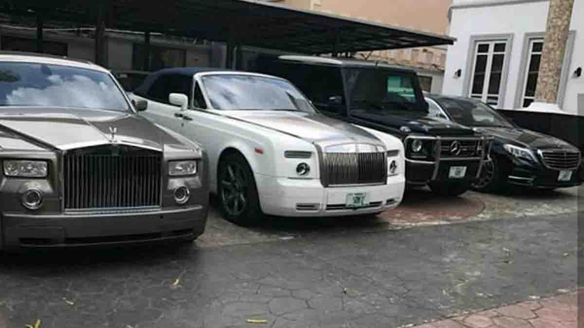 Rolls-Royce and Mercedes