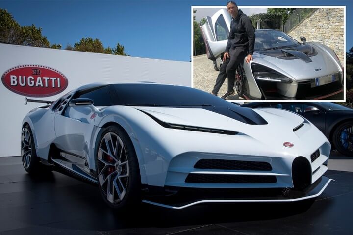 Cristiano Ronaldo Buys Bugatti Centodieci