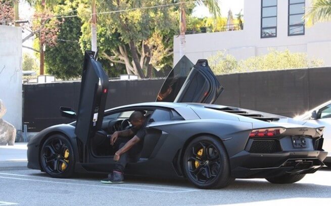 Kanye West - Lamborghini Aventador