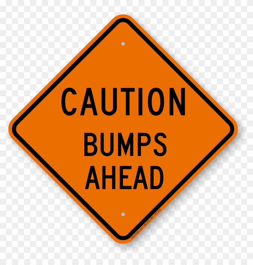 The Bumps Ahead Sign