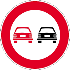 The No Overtaking Sign