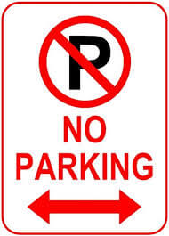 The "No Parking" Sign