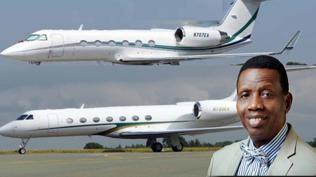 Pastor Enoch Adejare Adeboye Private jet