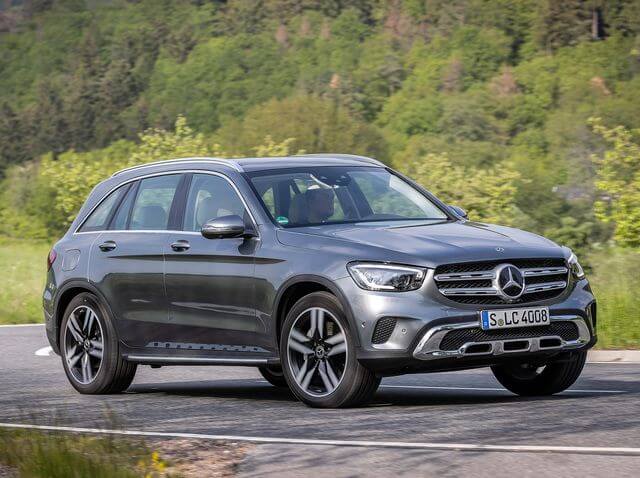 The Mercedes-Benz GLC-Class (X253/C253) is a compact luxury Crossover SUV introduced in 2015 for the 2016 model year that replaces the former Mercedes-Benz GLK-Class. Under the vehicle naming scheme maintained by Mercedes-Benz, SUVs use the base name "GL", followed by the model's placement in Mercedes-Benz hierarchy. The "G" is for Geländewagen (German for off-road vehicle) and alludes to the long-running G-Wagen. This is followed by the letter "L" that acts as a linkage with the letter "C"—the GLC being the SUV equivalent to the C-Class.[3][4]