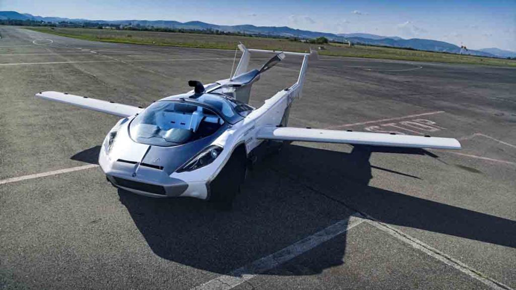AirCar That Transforms From Road Vehicle To Plane 