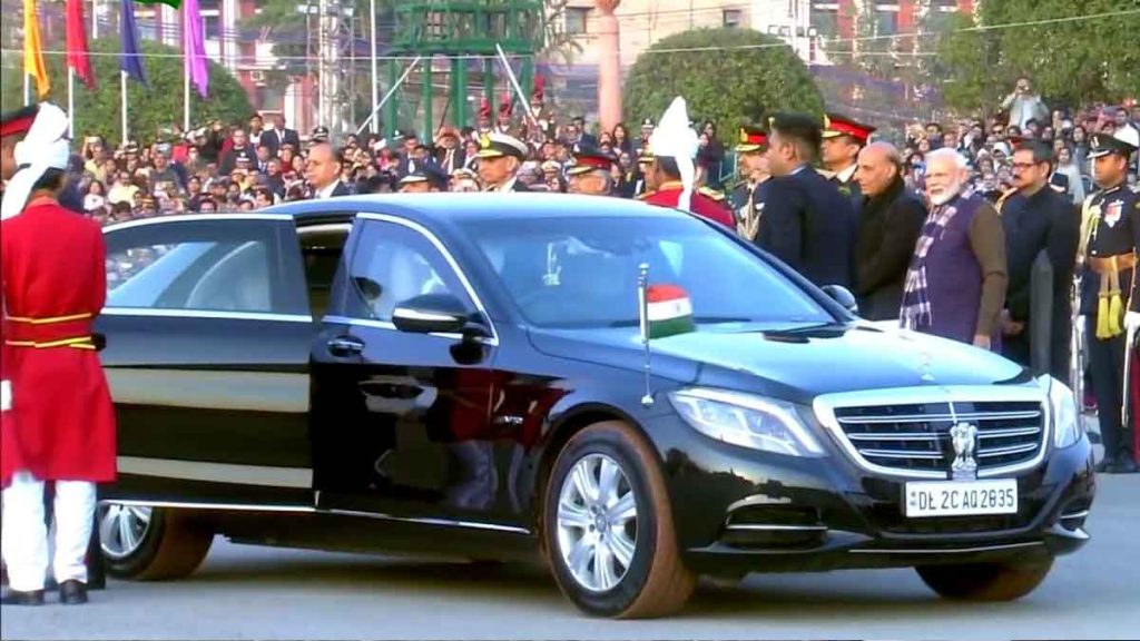 President Ram Nath Kovind of India official car