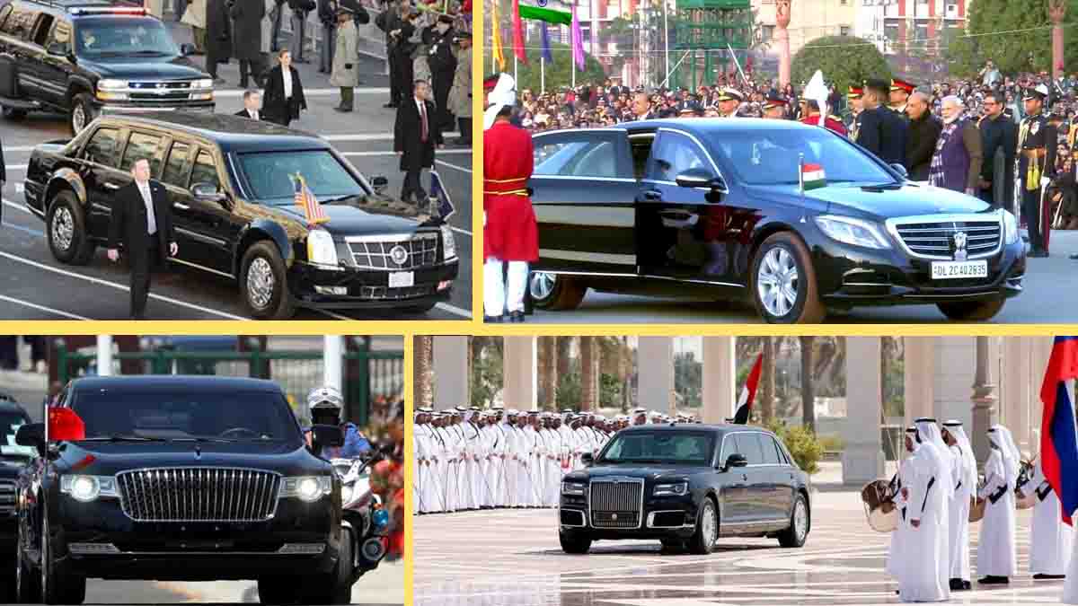 10 official Presidential cars of countries around the world