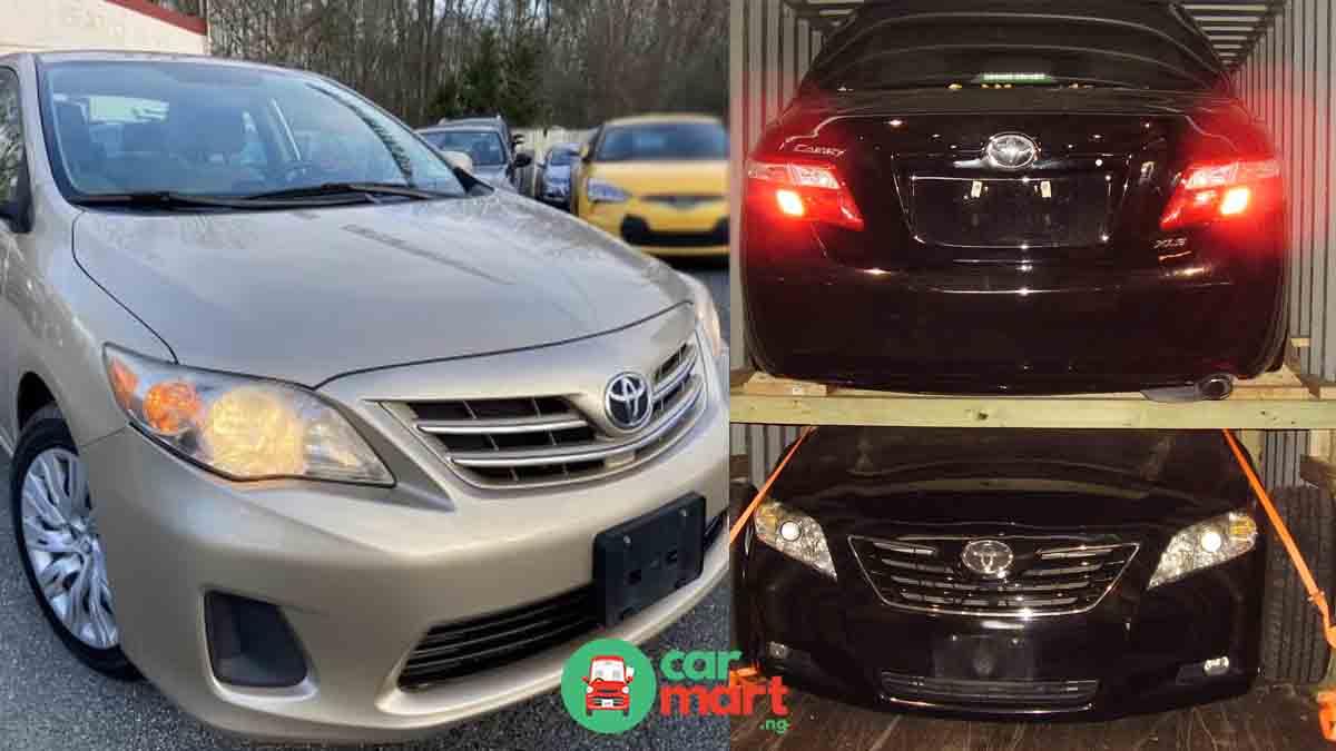 Cost Of Clearing Toyota cars from Nigeria custom in 2021
