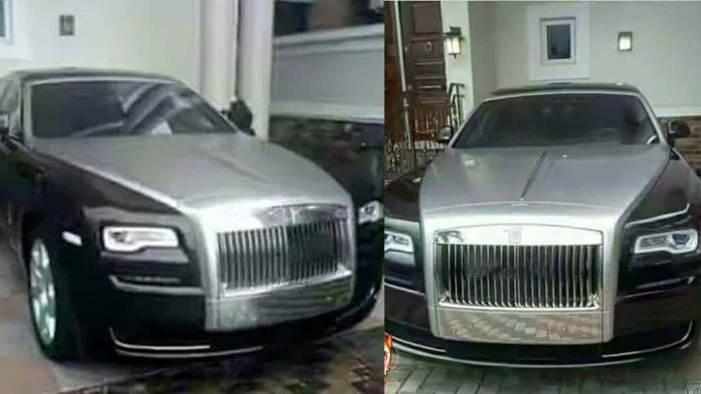 David Ibiyeomie Rolls Royce Phantom