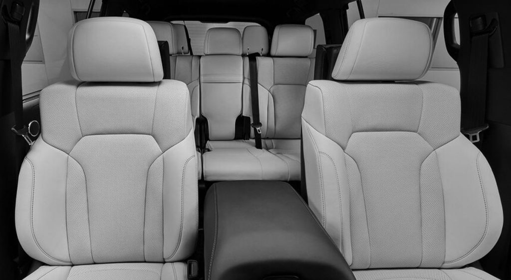 2021 Lexus LX interior 