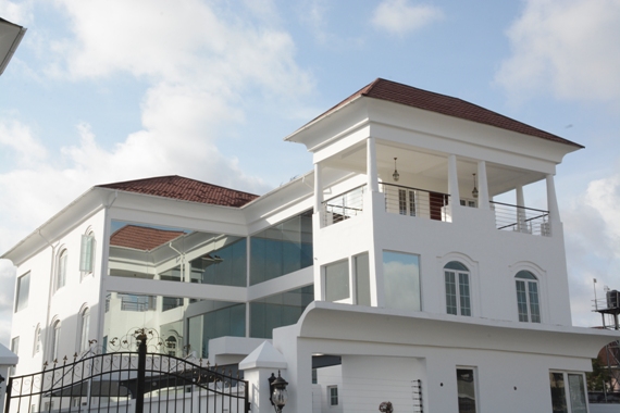 Linda Ikeji Mansion in Banana Island, Ikoyi