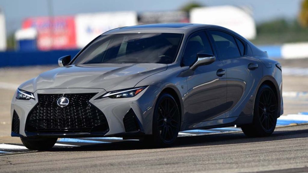 Meet 2022 Lexus IS 500 F Sport with New Color Combo