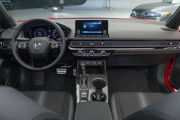 2022 Honda Civic Sedan interior