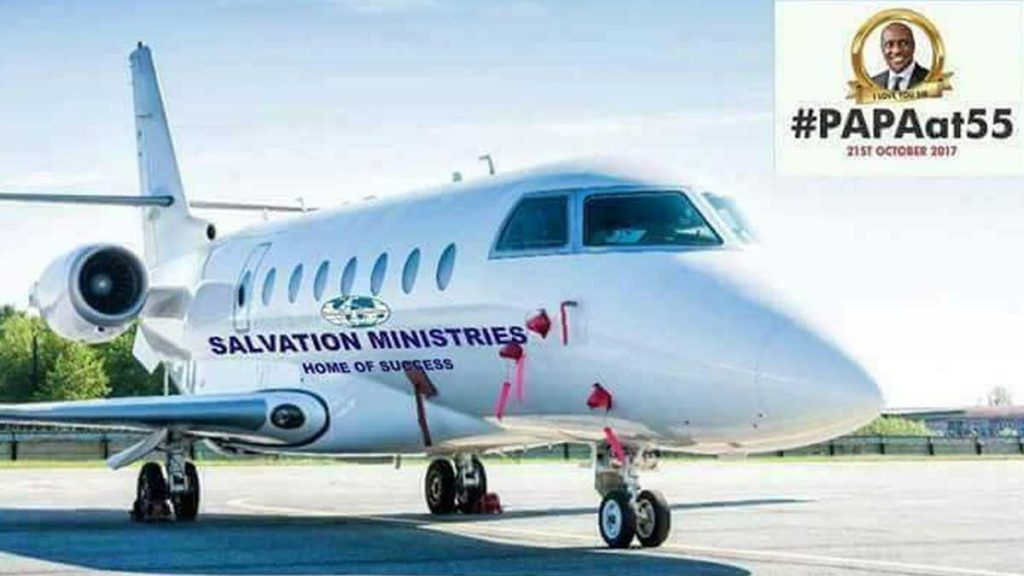 David Ibiyeomie Private Jet