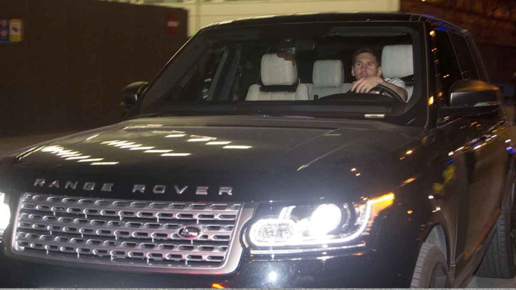 Lionel Messi Range Rover