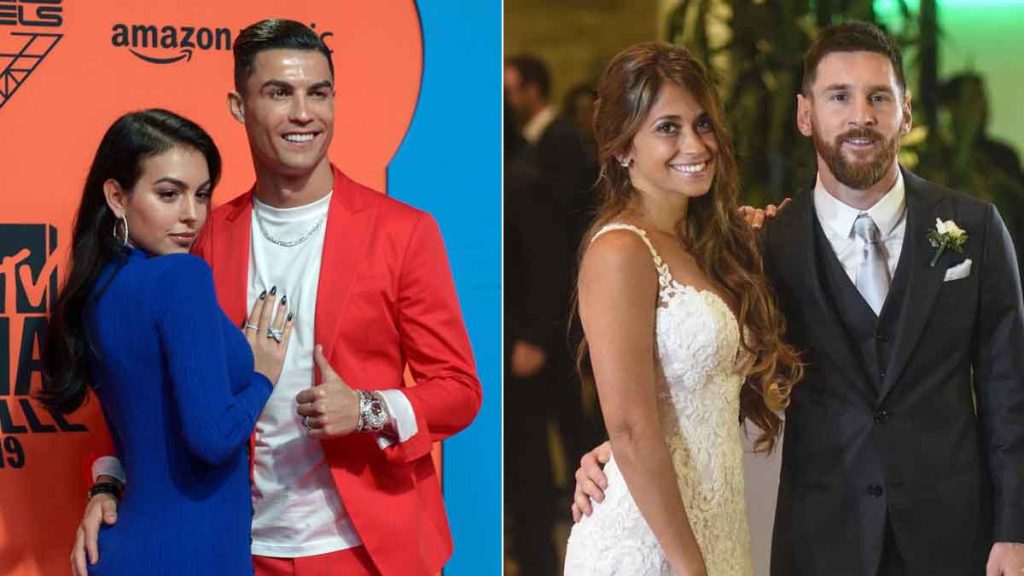 Messi’s Wife Vs Ronaldo’s Wife