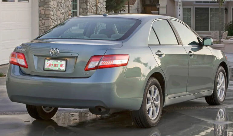 2010 Toyota Camry back view