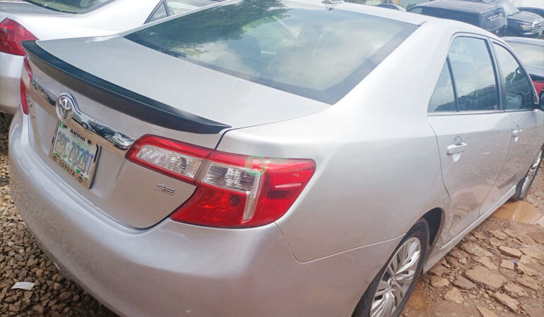 2012 Toyota Camry back view