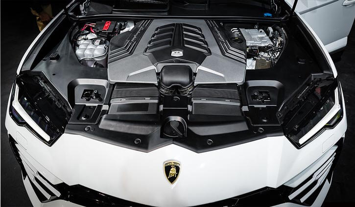 2020 Lamborghini Urus Engine