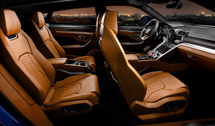 2020 Lamborghini Urus Interior
