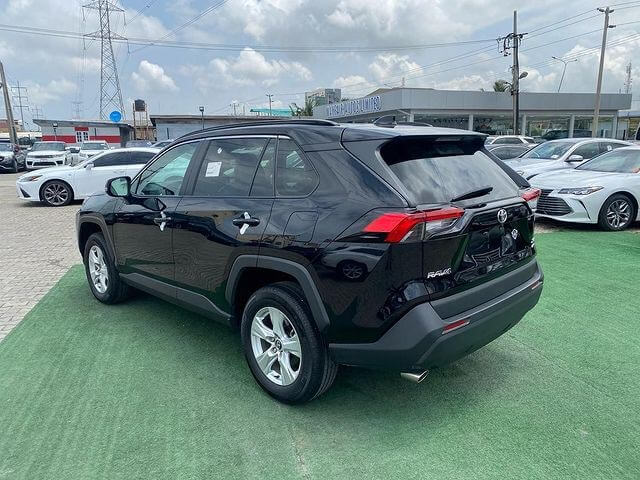 2020 Toyota Rav4 XLE AWD back view in Nigeria