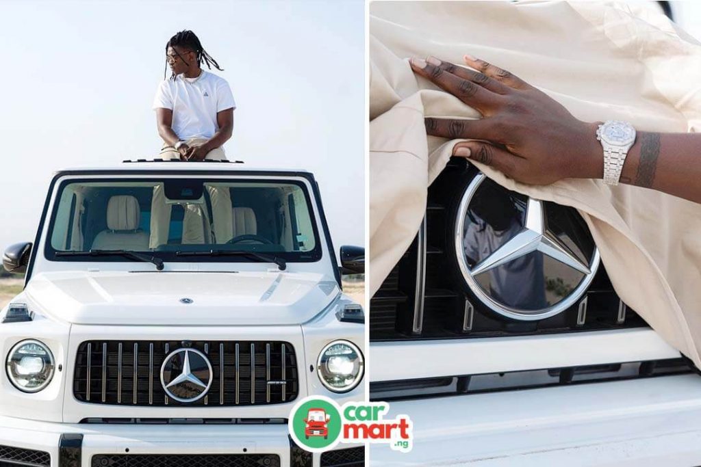 Fejiro Hanu Agbodje 2021 Mercedes Benz G wagon