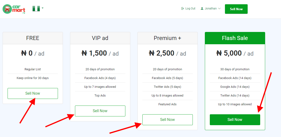 Are There Packages On Carmart.Ng