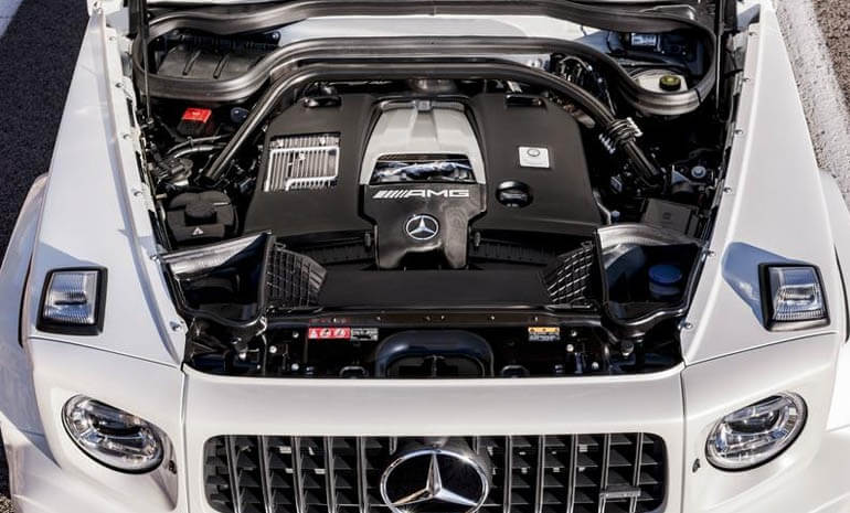 2018 Mercedes Benz G63 Engine