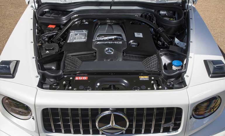 2019 Mercedes-Benz G63 Engine