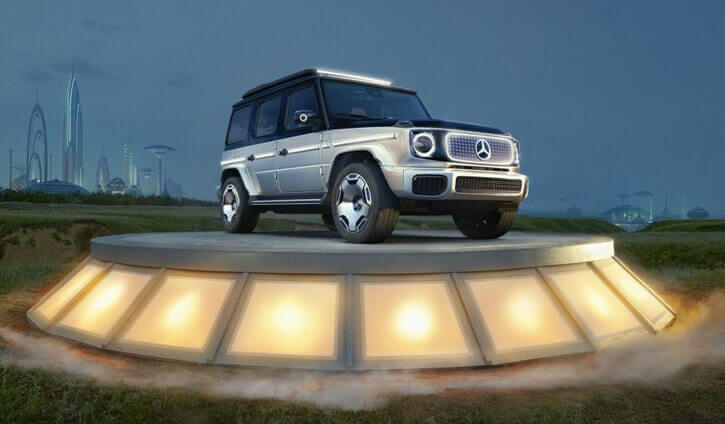 Mercedes Introduce Concept EQG, New Electric G Wagon