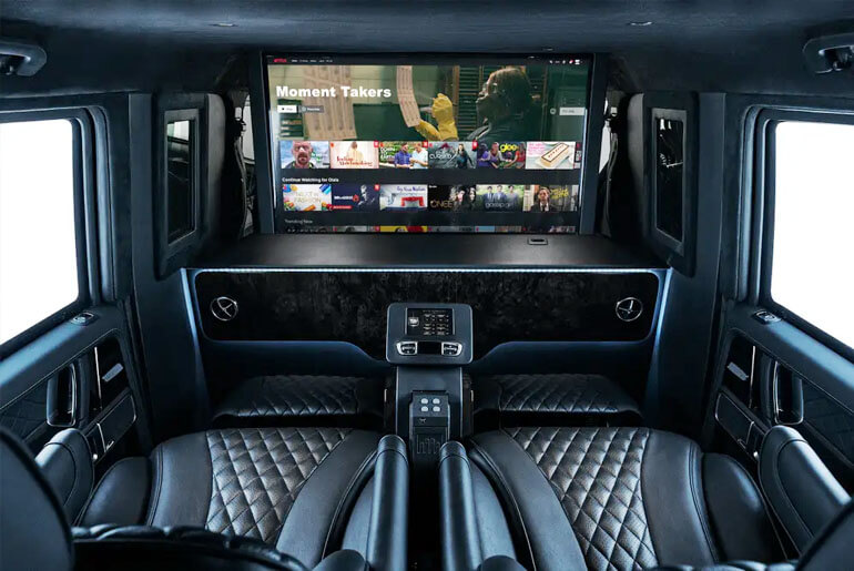 inside this N500 million Mercedes AMG G-Wagen limo