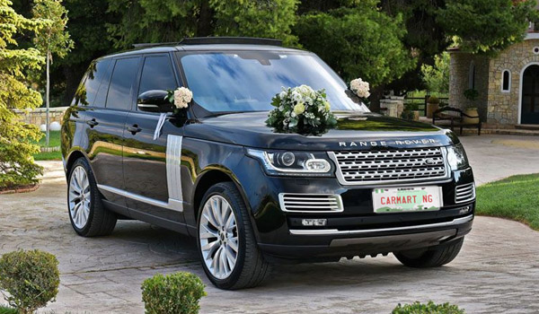 Range Rover wedding
