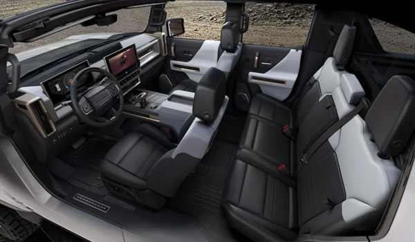 2022 GMC Hummer EV “Super Truck interior