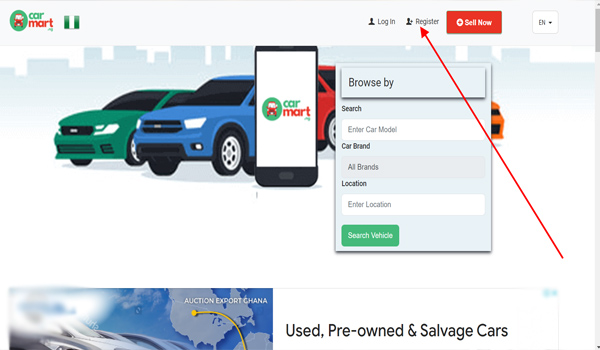 How To Register On Carmart Nigeria