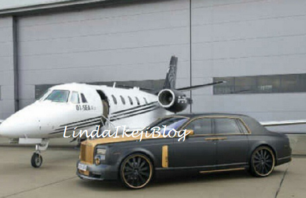 Emmanuel Adebayor private jet