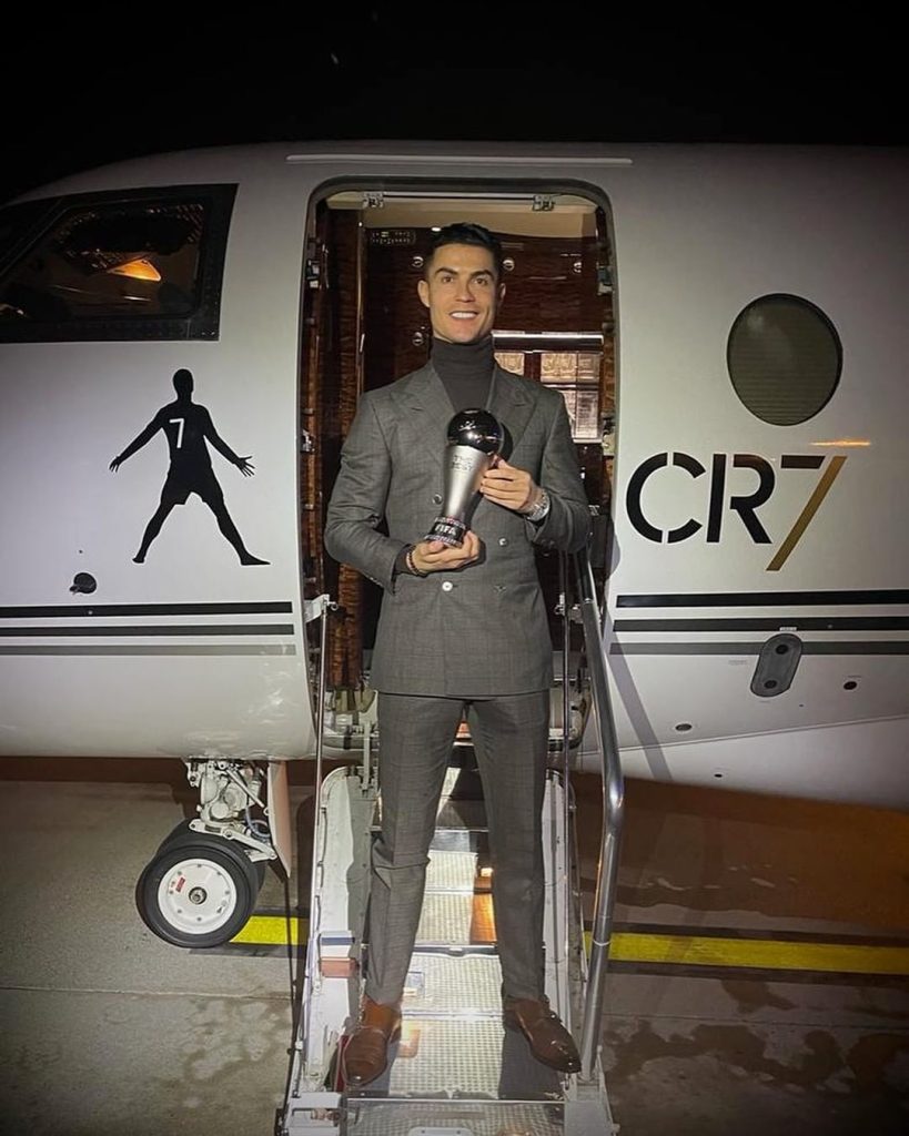 Christiano Ronaldo Private Jet - Gulfstream G650