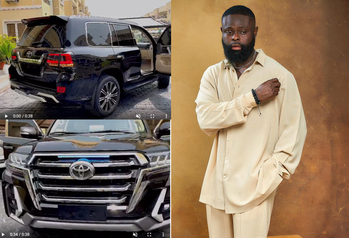 Yomi Casual Acquires Toyota Land cruiser 2020 6 Months After Losing Car To Accident