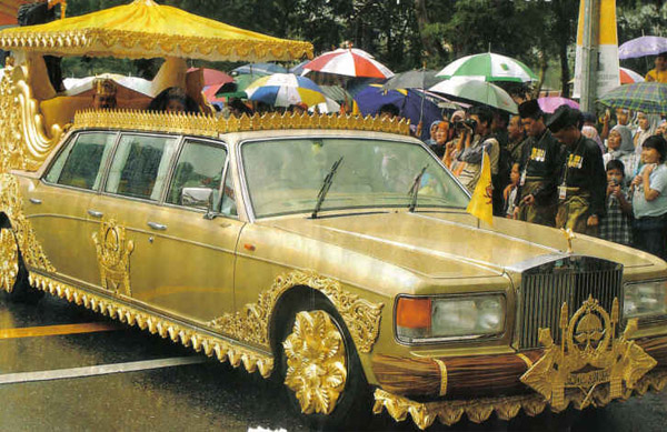 Sultan Of Brunei’s Rolls Royce Silver Spur Limo