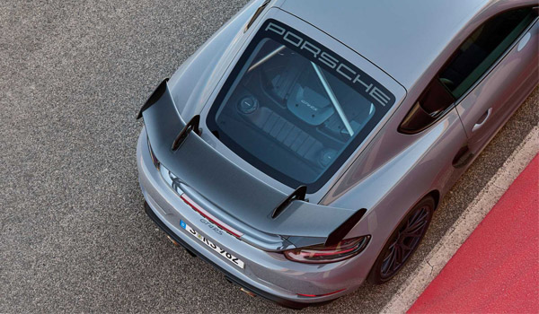 2022 Porsche 718 Cayman GT4 RS - back view