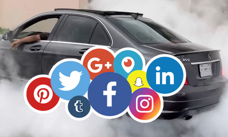 Car Influencer Social Media Account