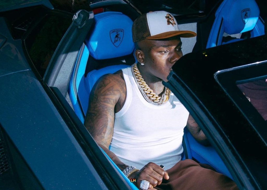 Dababy ride with Davido in the street of Lagos