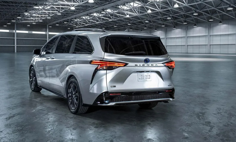 Toyota Sienna 25th Anniversary Edition - back view