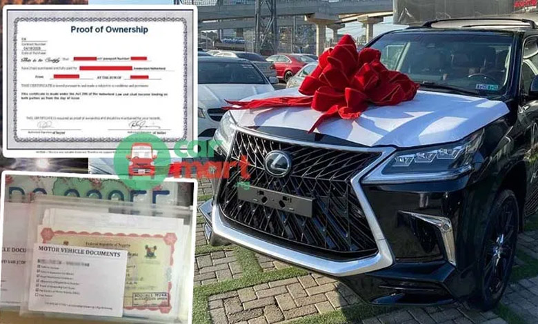 How to verify Proof of Car ownership in Nigeria