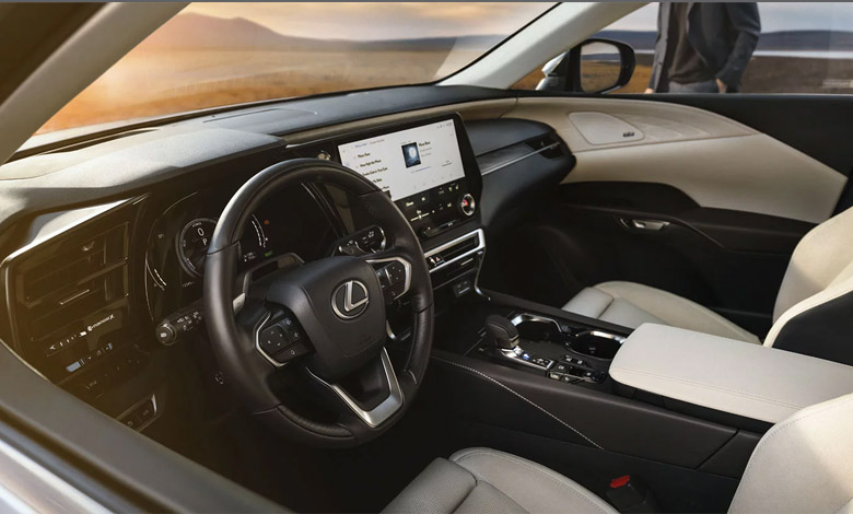 2023 Lexus RX interior