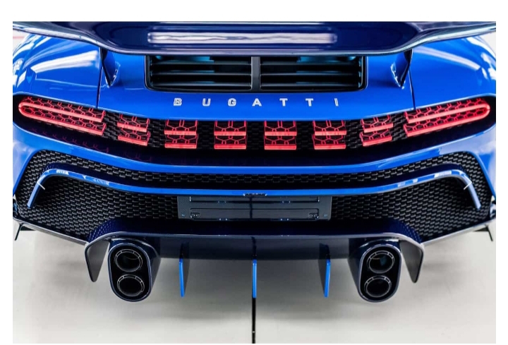 First-ever Bugatti Centodieci back view