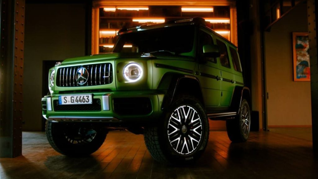The Green colour of the 2023 G63
