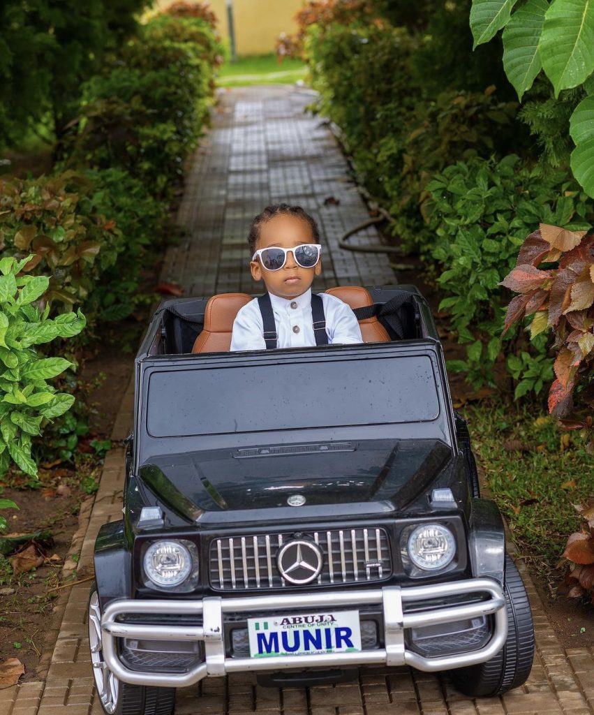 Regina Daniel's Son's AMG G63