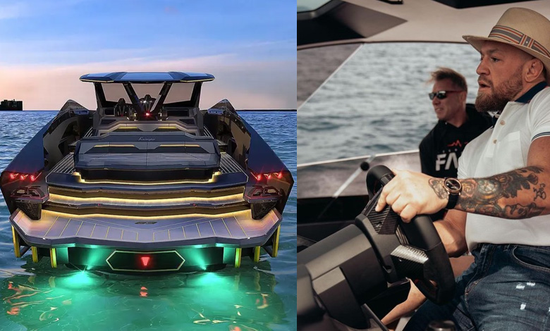 McGregor’s Lamborghini Yacht
