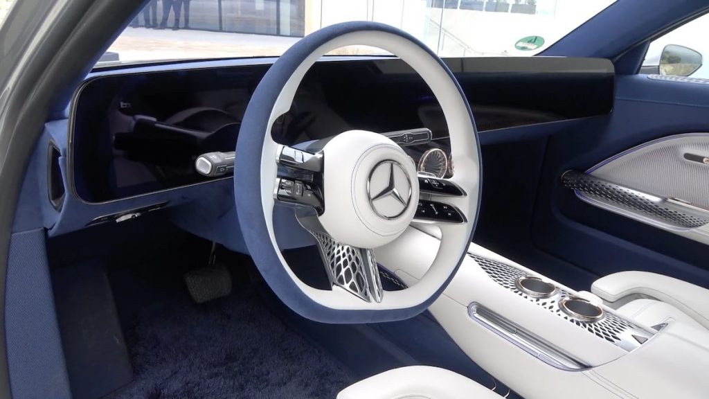 Mercedes EQXX interior